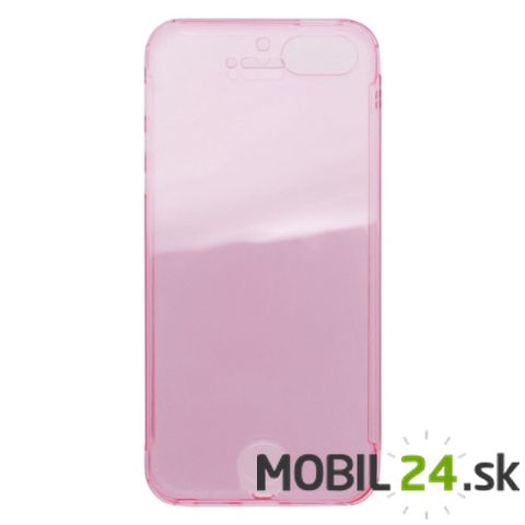 Plastové puzdro iPhone 5/5s/SE celotelové svetloružové