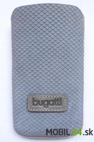 Puzdro Bugatti pre iPhone 4/4S modré