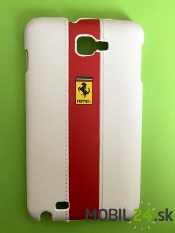 Puzdro Ferrari Galaxy Note bielo červené