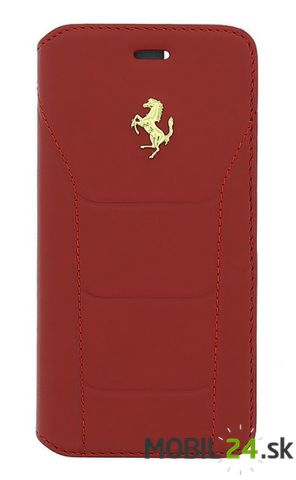 Púzdro Ferrari iPhone 6/6S červená knižka