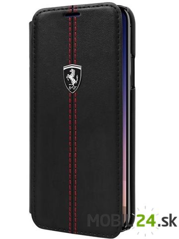 Puzdro Ferrari Samsung S9 plus book Heritage čierne