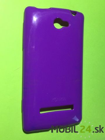 Gumené puzdro HTC 8S Windows Phone fialové