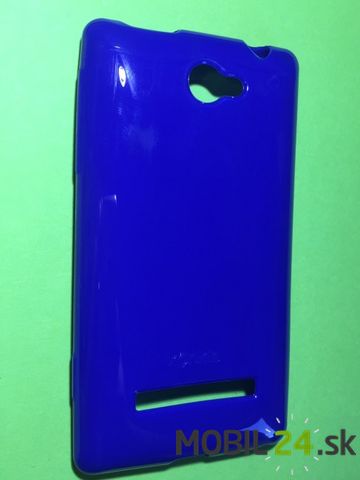 Gumené puzdro HTC 8S Windows Phone modré