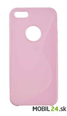 Gumené puzdro iPhone 5/5s/SE ružové