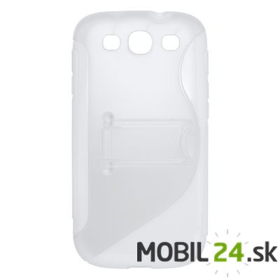 Gumené puzdro Samsung Galaxy S3 biele