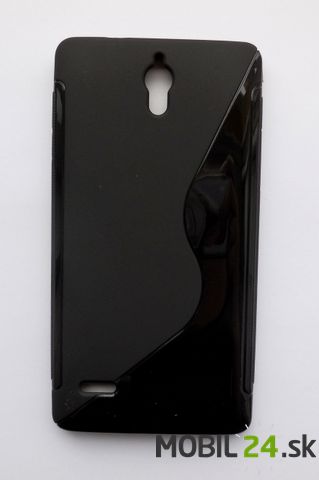 Gumené puzdro Huawei G700 čierne