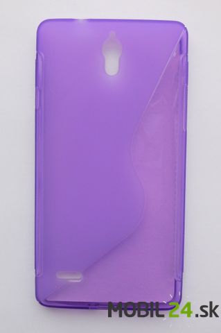 Gumené puzdro Huawei G700 fialové