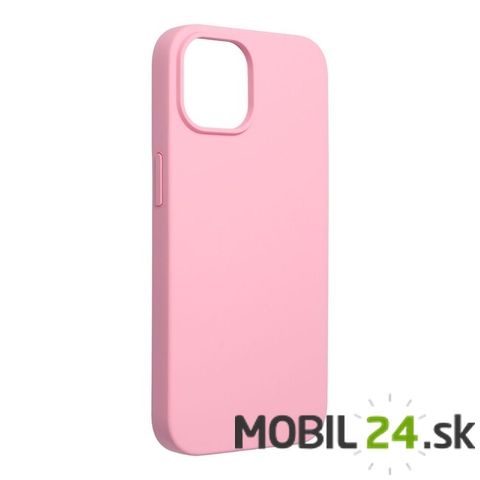 Puzdro iPhone 14 ružové elegant