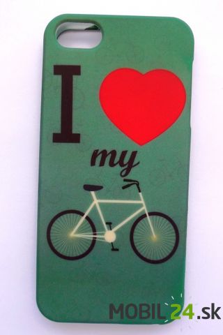 Puzdro iPhone 5/5s/SE I love my bike