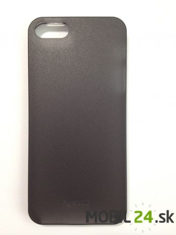 Púzdro iPhone 5/5s/SE plastové tenké KS čierne
