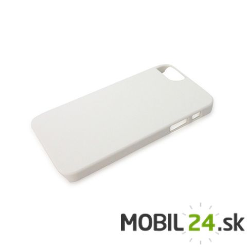 Púzdro iPhone 5/5s/SE rubber plastové biele KS