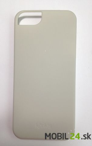 Púzdro iPhone 5/5s/SE rubber plastové šedé KS