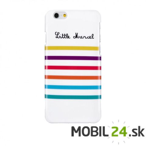 Puzdro iPhone 6/6S farebné biele LM