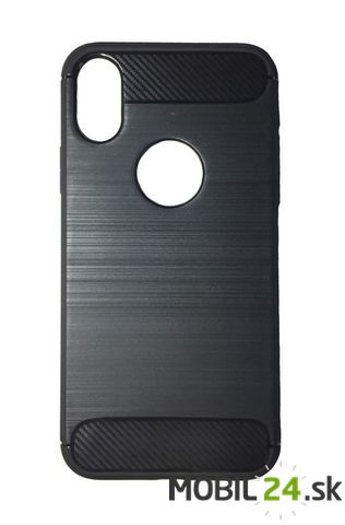 Puzdro iPhone X / XS carbon čierne