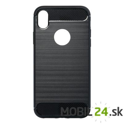 Puzdro iPhone XR carbon čierne