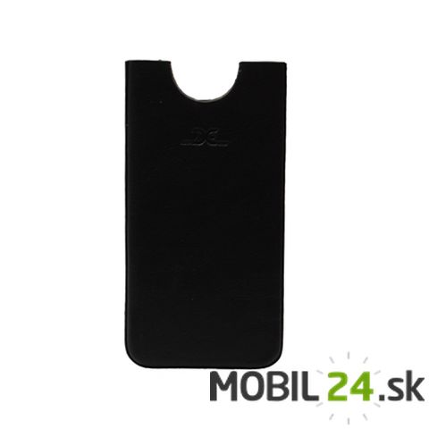 Púzdro kožené DC iPhone 5/5s/SE Montone čierne