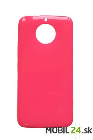 Puzdro Lenovo Moto G5s ružové lesklé