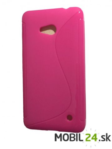Puzdro Lumia 640 ružové