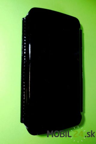 Puzdro na iPhone 4/4S čierne DV lesklé