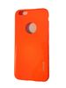 Puzdro na iPhone 6/6s oranžové neón slim VS