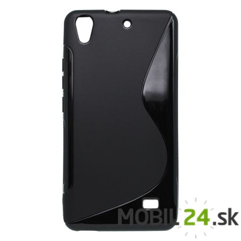 Puzdro na mobil Huawei G620S gumené čierne