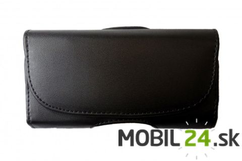 Puzdro na mobil iPhone/Xperia/Samsung čierne veľkosť 6