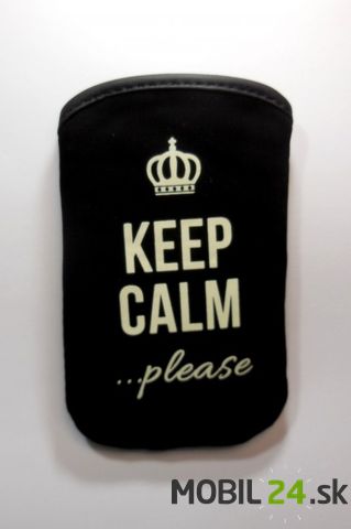Puzdro na mobil Keep calm please