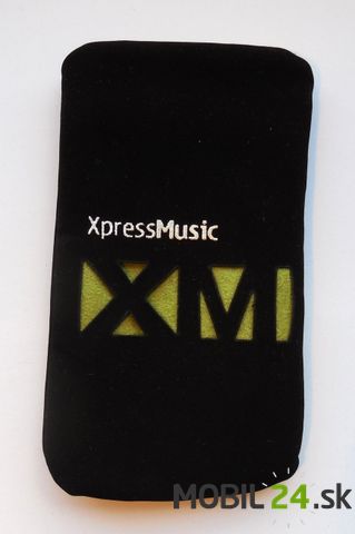 Puzdro na mobil nasúvacie XpressMusic zelené