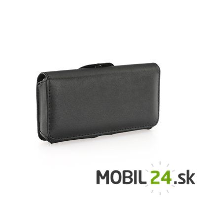 Puzdro na mobil Note 2/3 čierne veľkosť 4 VIP