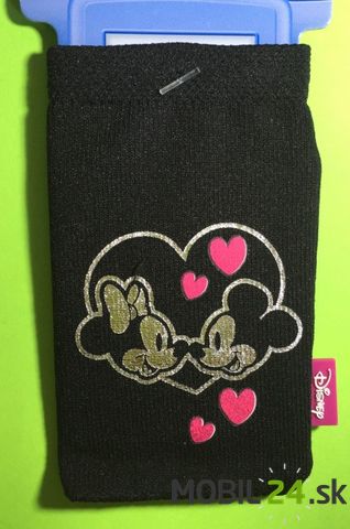 Puzdro na mobil ponožka Disney, Mickey a Minnie