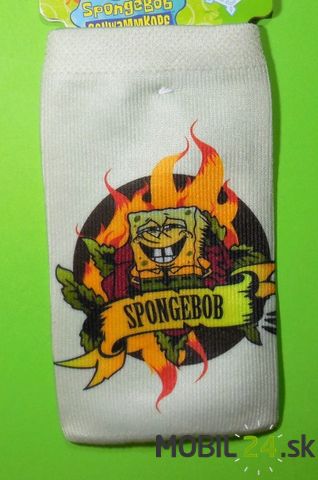 Puzdro na mobil ponožka Disney, SpongeBob 3