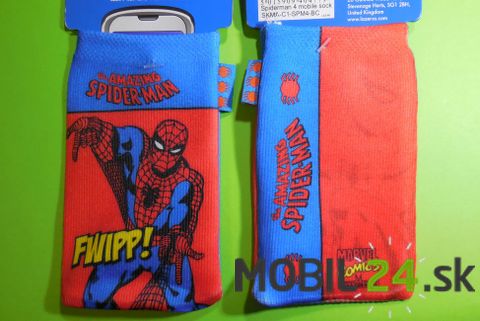 Puzdro na mobil ponožka Marvel Amazing Spiderman 3