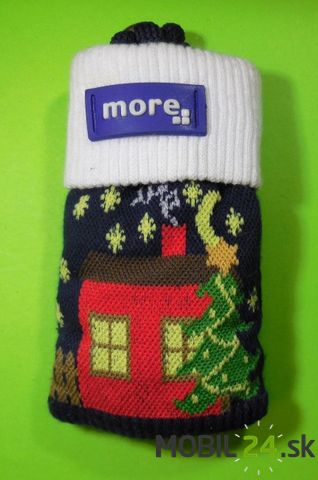 Puzdro na mobil ponožka More vianočný motív
