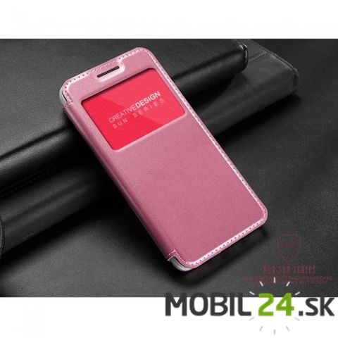 Puzdro na mobil Samsung A7 ružové sun