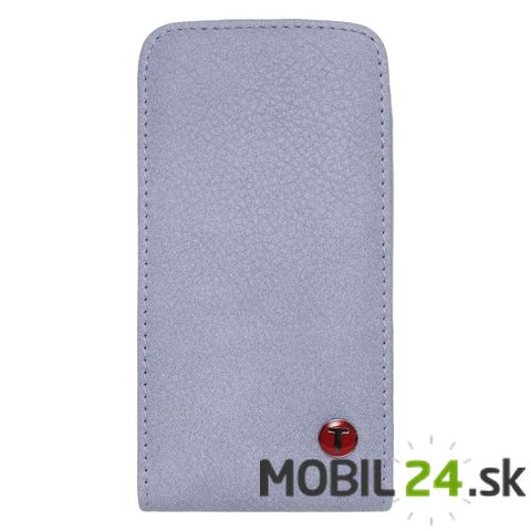 Puzdro na mobil Samsung Galaxy S5 mini Tidy knižkové bledofialové