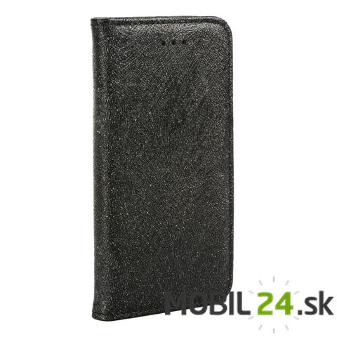 Puzdro na mobil Samsung S8 čierne glitter