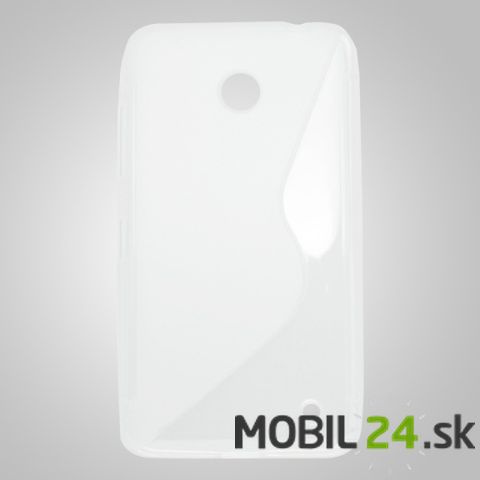 Puzdro na Nokia Lumia 630 priehľadné gumené
