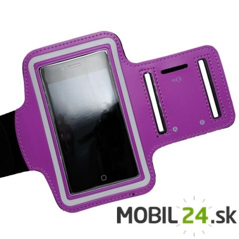 Púzdro na rameno pre iPhone 5/5S/SE fialové