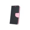 Puzdro na Samsung A72 5G čierno-ružové Fancy