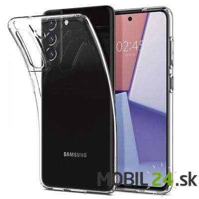 Puzdro na Samsung Galaxy S21 FE 5G spigen transparentné