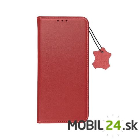 Puzdro na Samsung S22 plus kožené červené