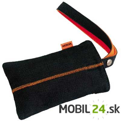 Púzdro Nokia CP-143 originál čierno-oranžové