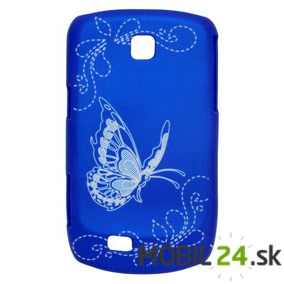 Púzdro plastové Samsung Galaxy mini S5570 08 modré s motýľom