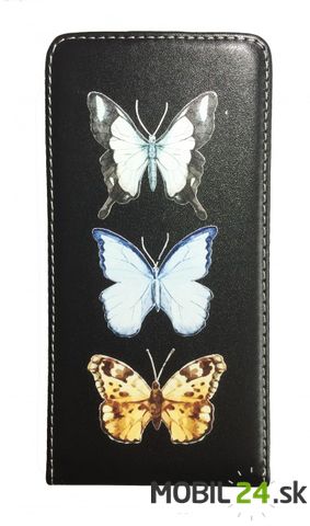 Puzdro pre Huawei P9 lite motýľ