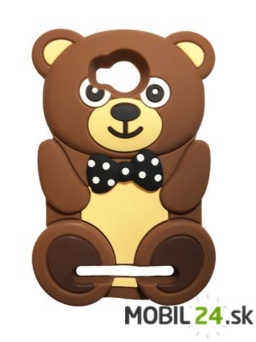 Puzdro pre Huawei Y3 II medveď 3D čierny
