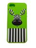 Puzdro pre iPhone 5/5S/SE zebra zelená