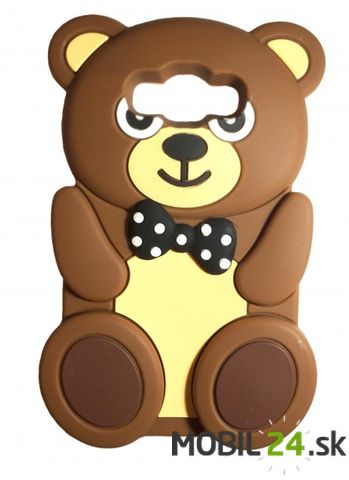 Puzdro Samsung Galaxy J5 medveď 3D