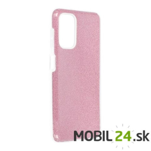 Puzdro Samsung A13 4G ružové glitter