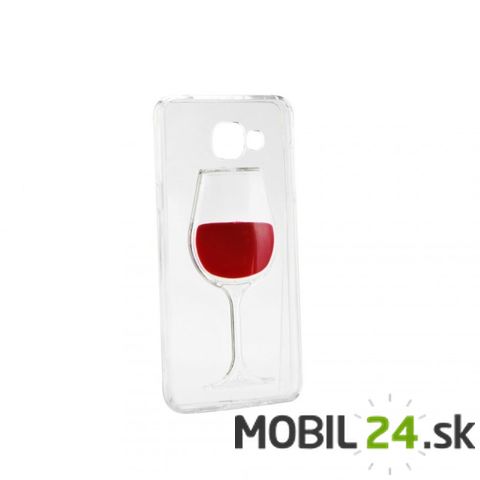 Puzdro Samsung A5 2016 víno 3D
