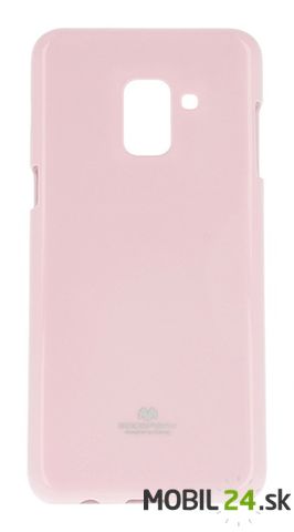 Puzdro Samsung A8 2018/A5 2018 ružové gy